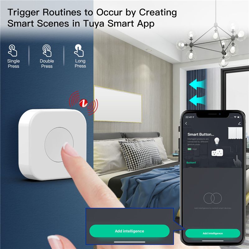 Tuya Zigbee Wireless Mini Swit - Smart Home Recommendations recension och pris