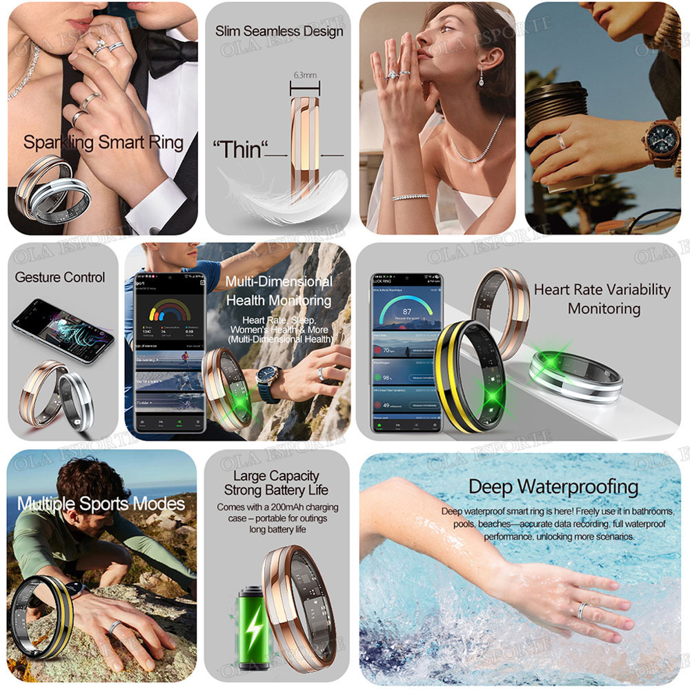 New 6.3mm Thin Smart Ring Heal - Smart Home Trainer recension och pris