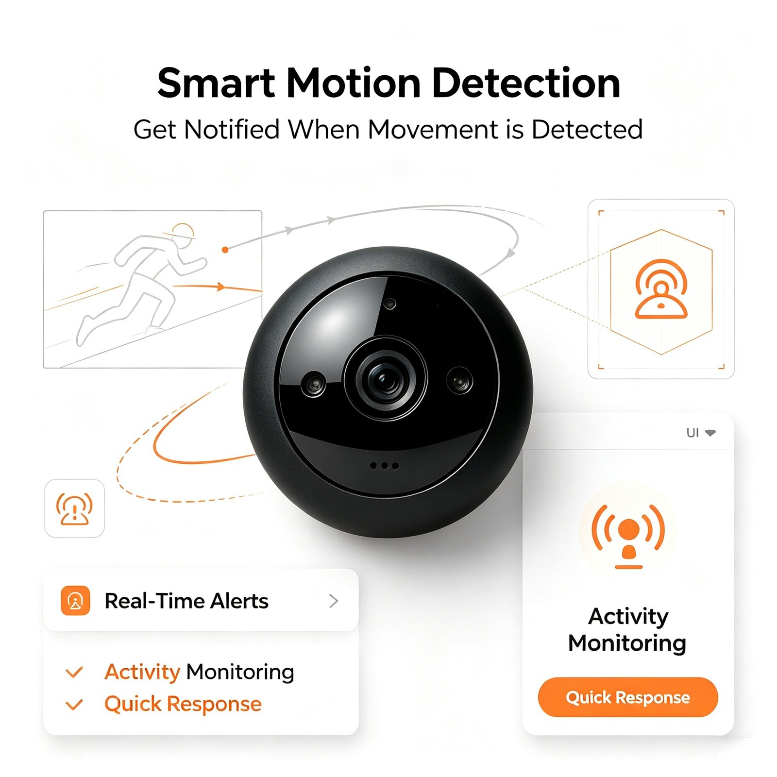 WQ31 Indoor Smart Surveillance - Smart Home Devices Images recension och pris