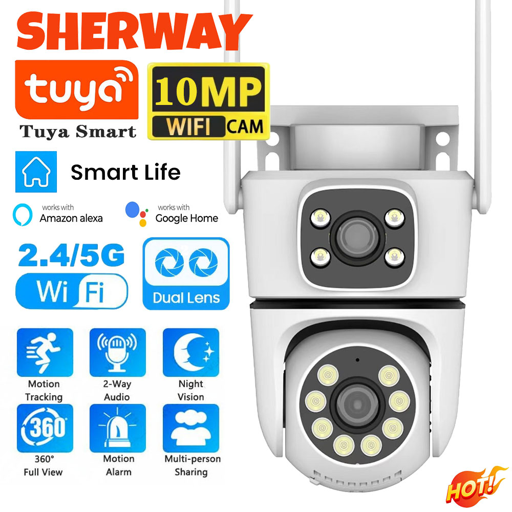 10MP Tuya 5G Wifi PTZ Camera 4 - Smart Home Battery Camera Ezviz recension och pris