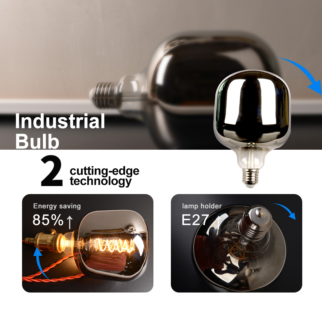 E27 5W LED Filament Bulb Warm  - Smart Home Retrofit recension och pris