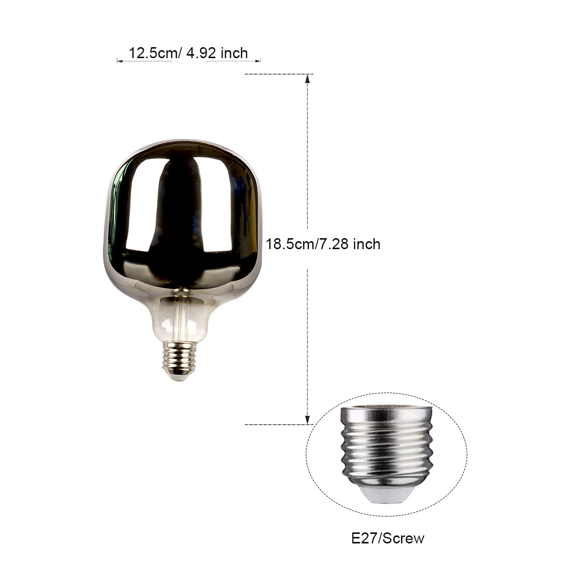 E27 5W LED Filament Bulb Warm  - Smart Home Retrofit recension och pris