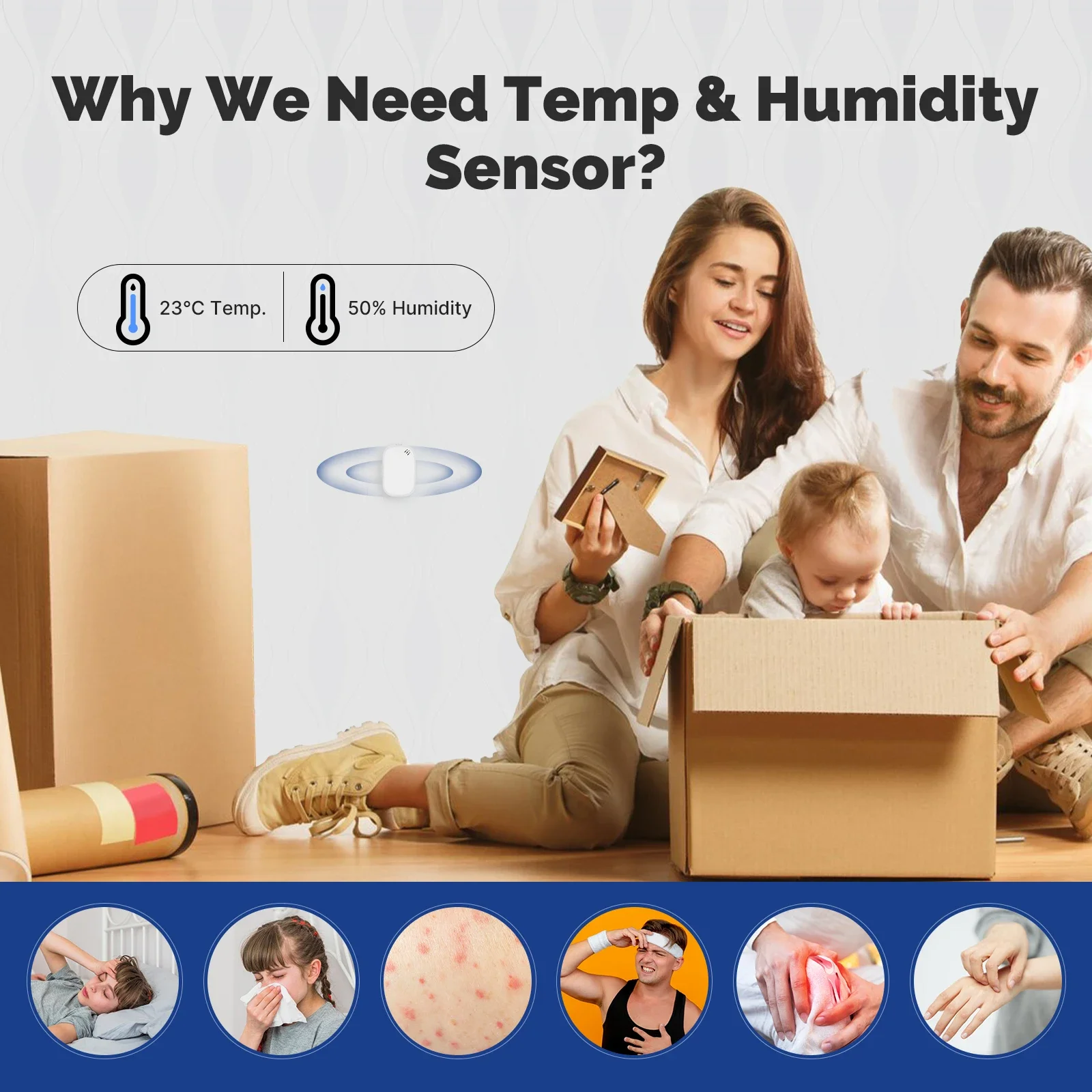 MOES Tuya Zigbee Smart Tempera - Smart Home Moes recension och pris