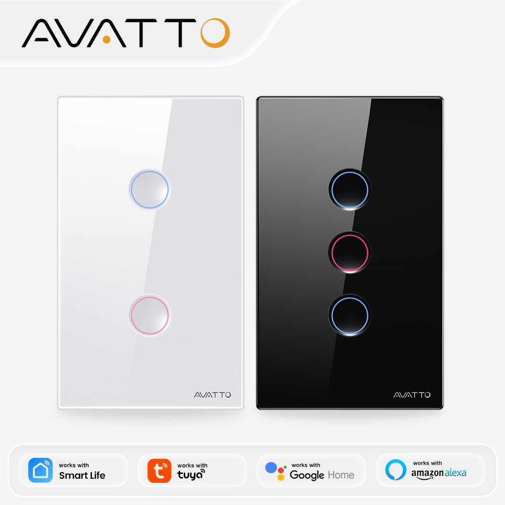 AVATTO 1/2/3/4 Gang ZigBee Sma - Smart Home Matter recension och pris