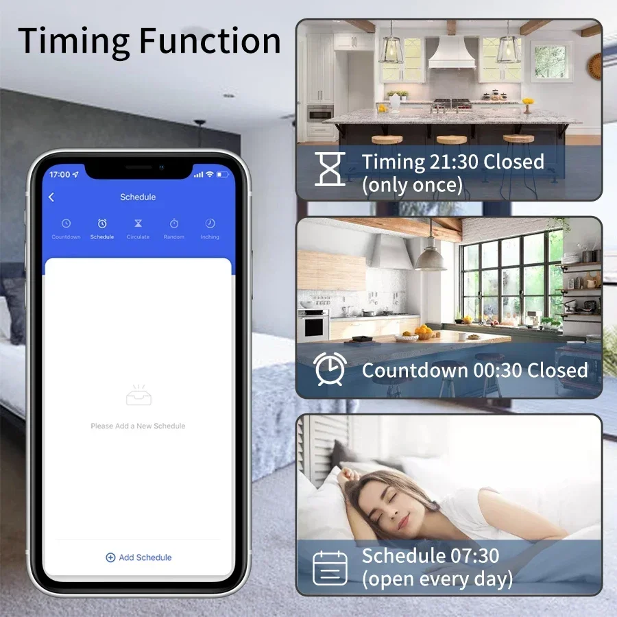 Tuya Wifi Smart Switch RF 433M - Alexa Compatible Bulb recension och pris