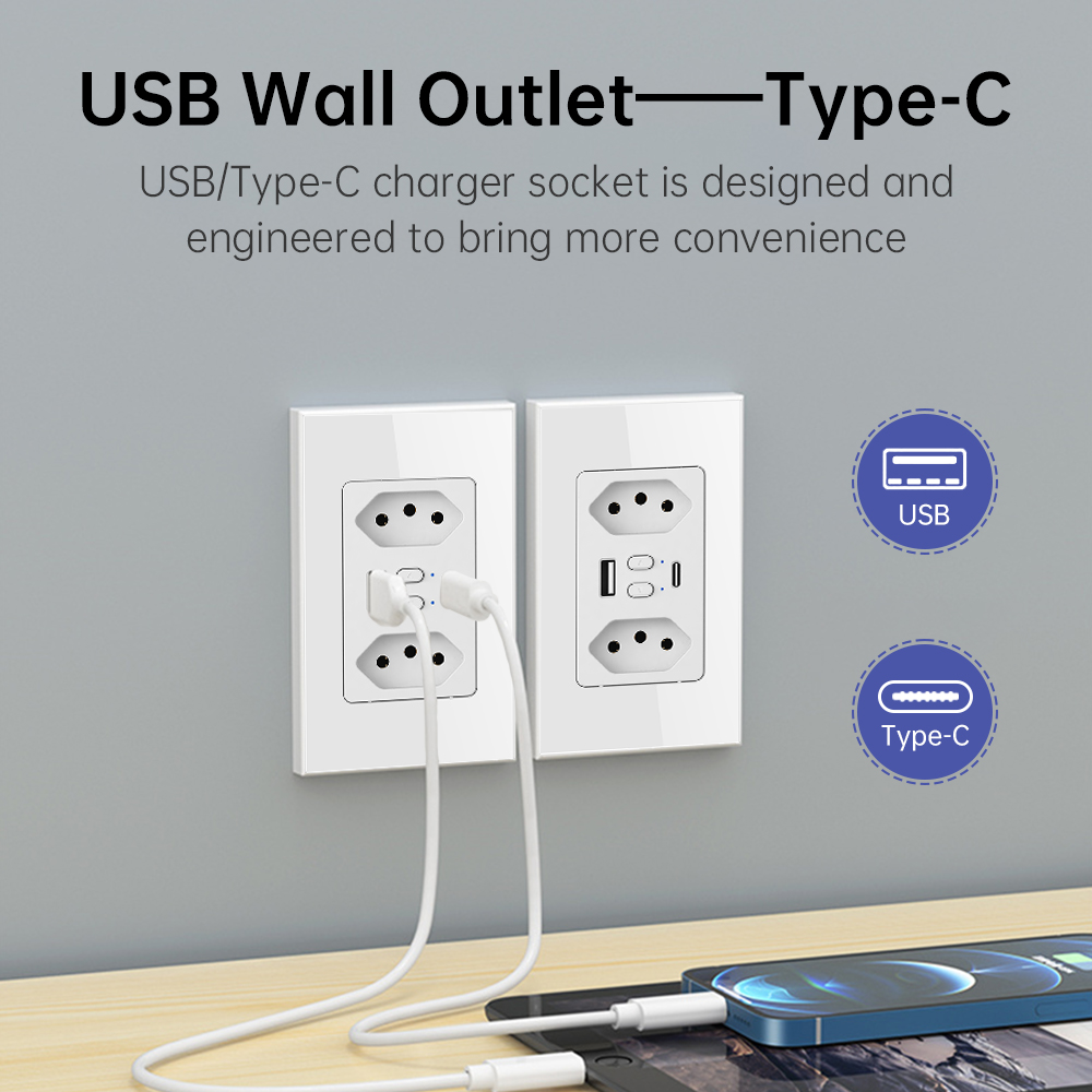 MANHOT Wifi Smart Brazil Socke - Smart Home Energy recension och pris