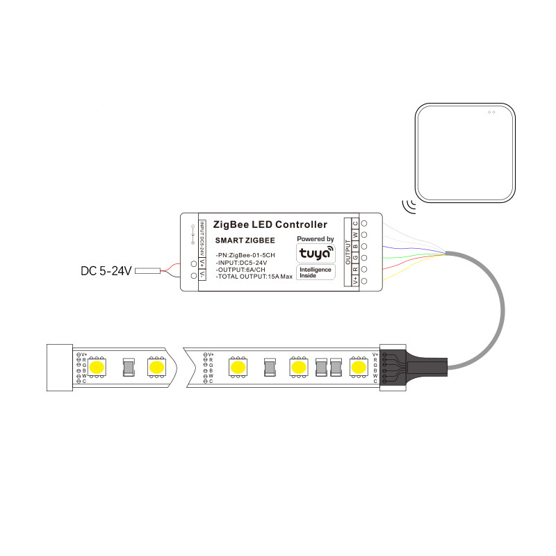 Tuya Zigbee LED Controller Sma - Alexa Compatible Bulb recension och pris