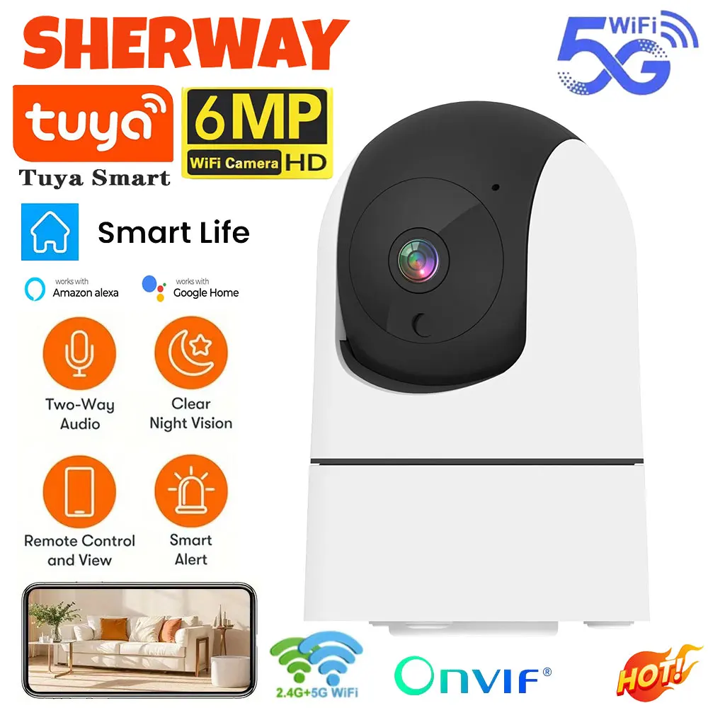 Tuya 5G WiFi IP Camera Indoor  - Smart Home Battery Camera Ezviz recension och pris