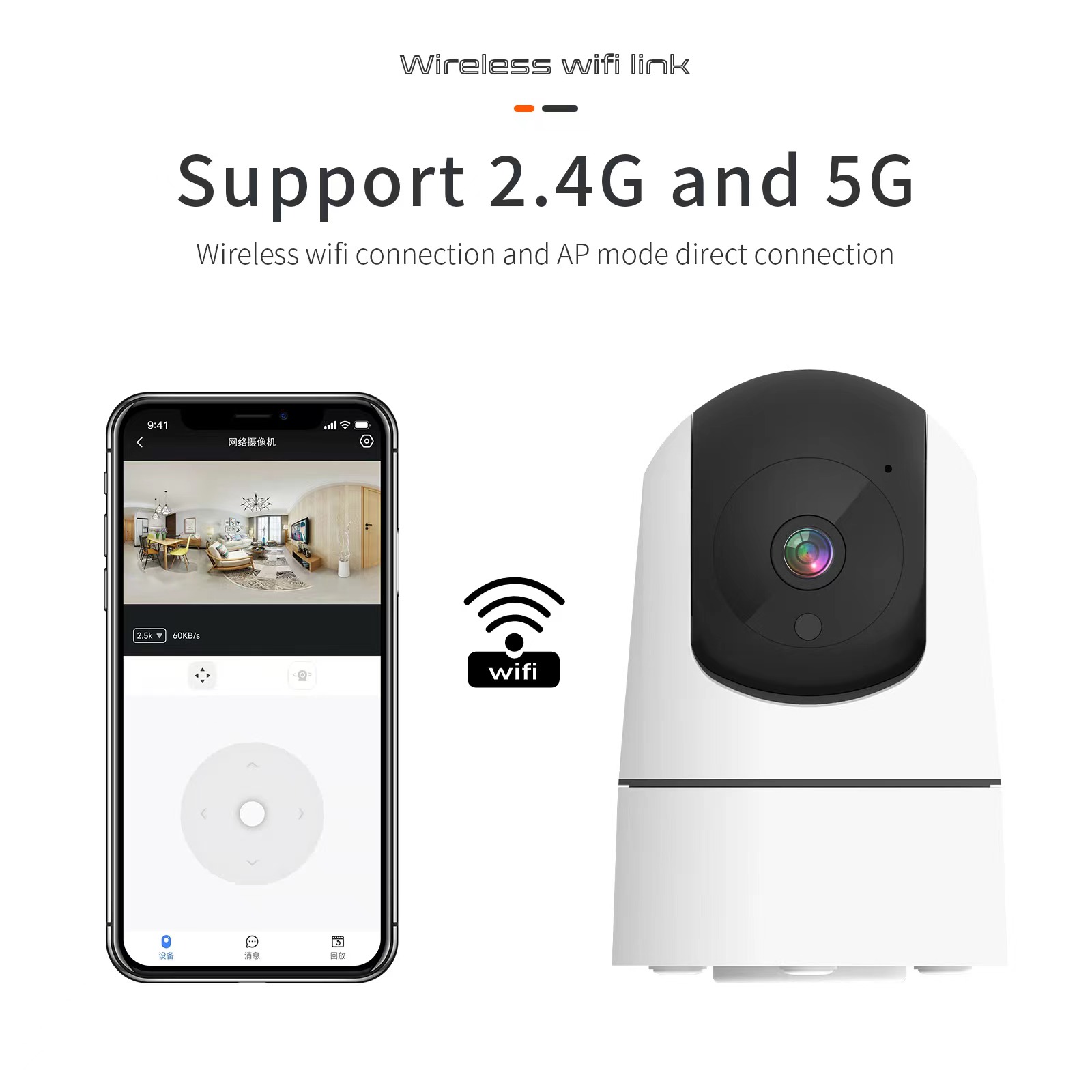 Tuya 5G WiFi IP Camera Indoor  - Smart Home Battery Camera Ezviz recension och pris
