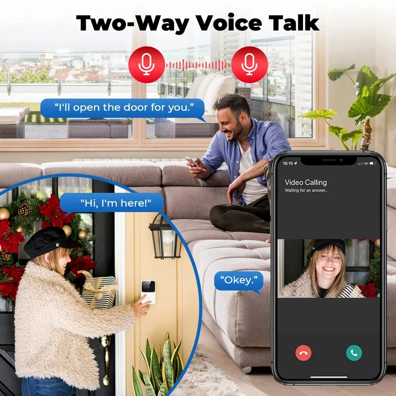 Smart Home WiFi Video Doorbell - Smart Home Cctv recension och pris
