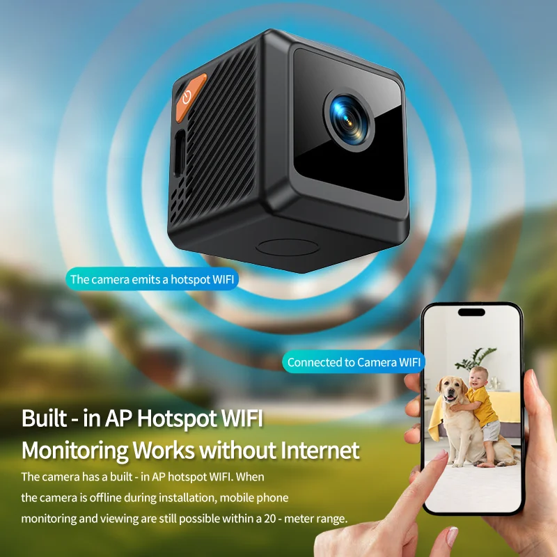 W02 1080P mini security protec - Smart Home Cctv recension och pris