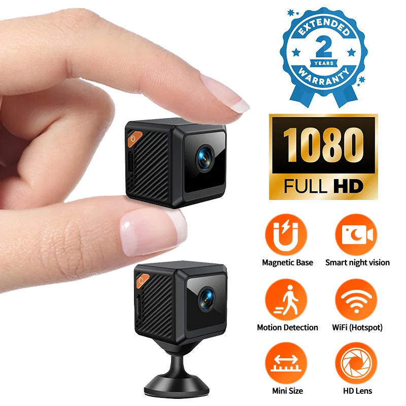 W02 1080P mini security protec - Smart Home Cctv recension och pris