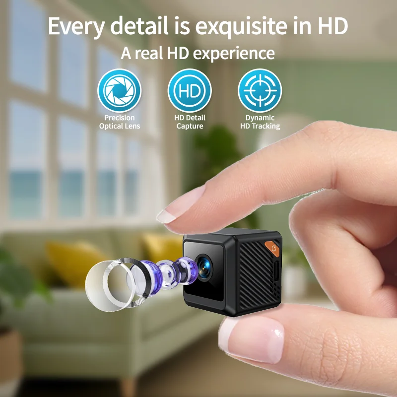 W02 1080P mini security protec - Smart Home Cctv recension och pris