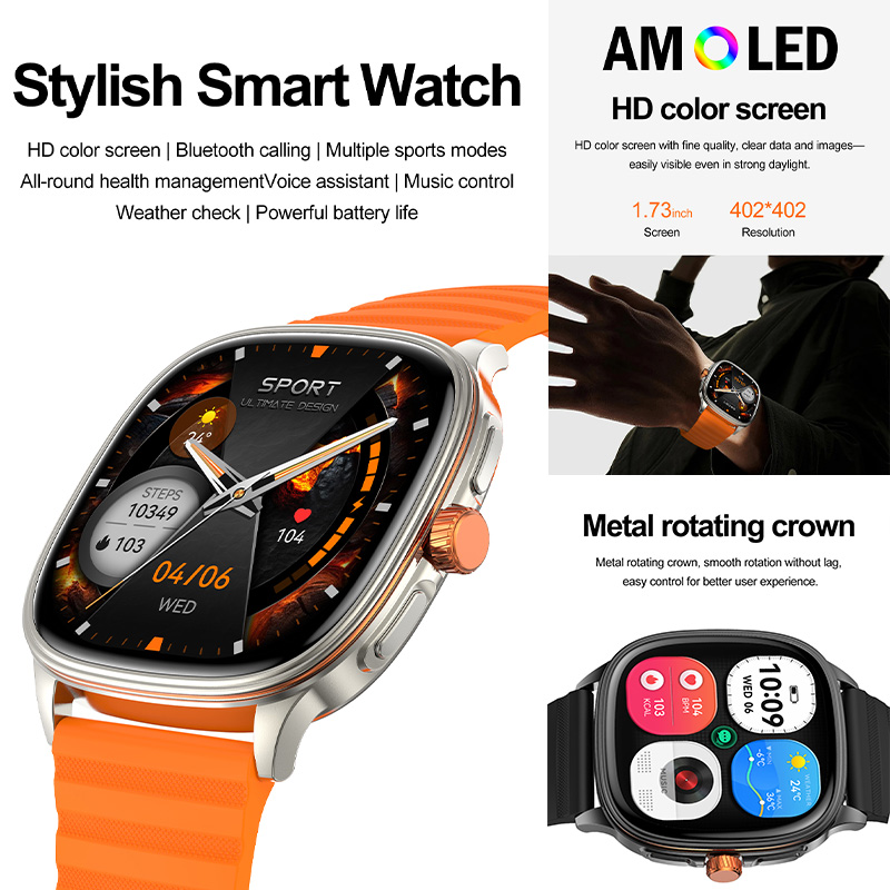 2026New Stylish Smart Watch 1. - Smart Home Energy Management recension och pris