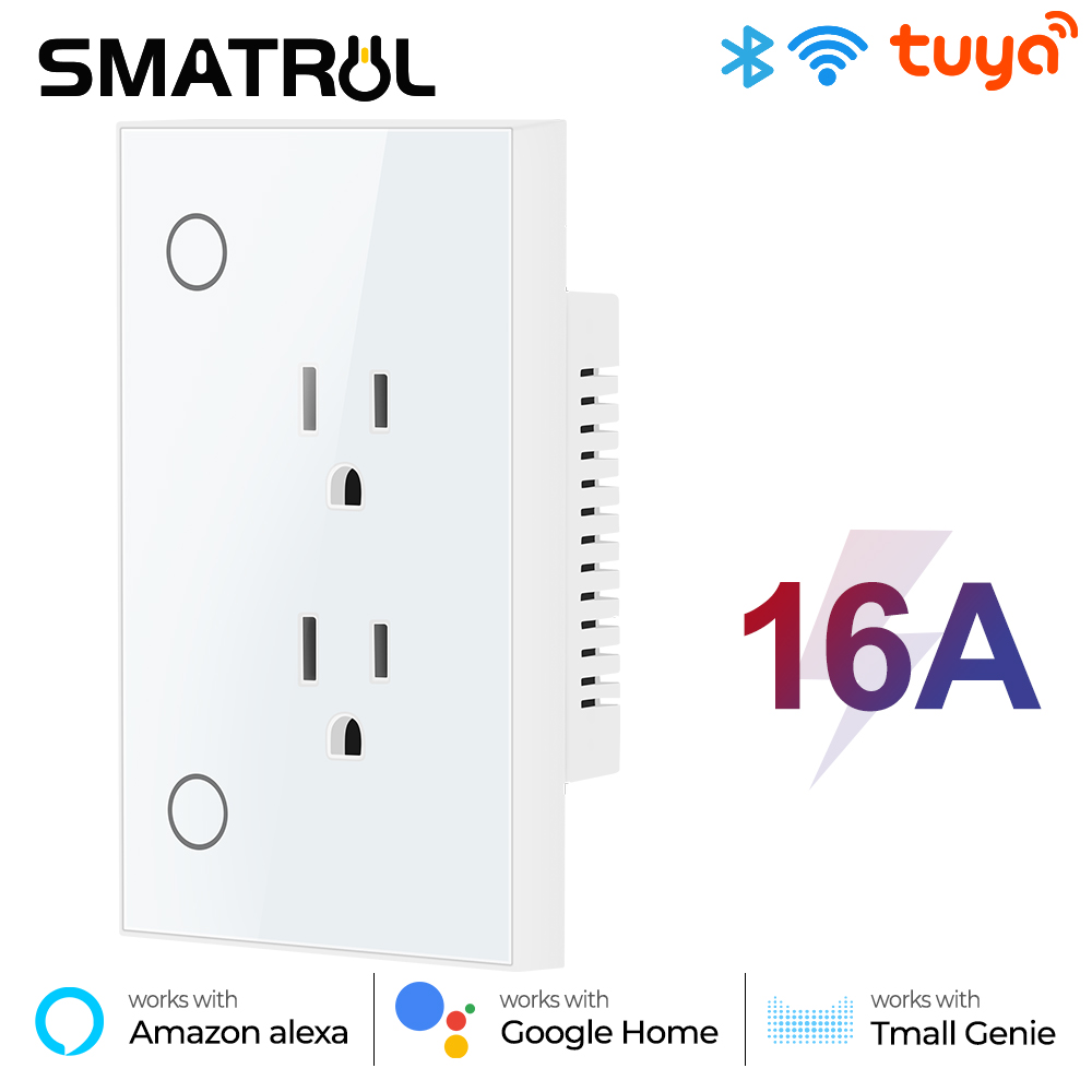 16A Tuya Wifi Socket Us Plug O - Smart Wall Socket recension och pris