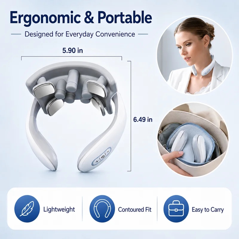 Smart Neck Massager for Adults - Smart Home Matter recension och pris