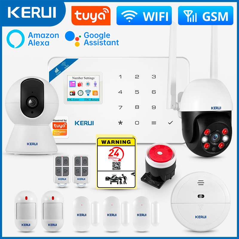 KERUI W181 Alarm System Secutr - Smart Home Cctv recension och pris