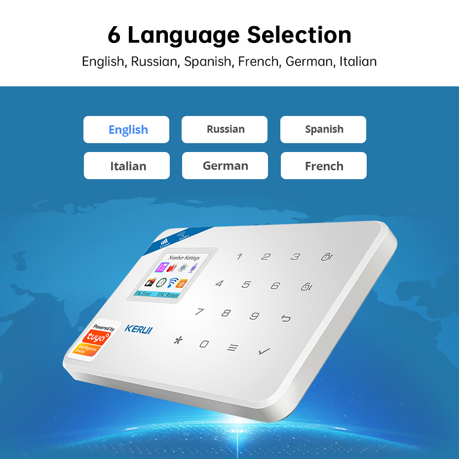 KERUI W181 Alarm System Secutr - Smart Home Cctv recension och pris