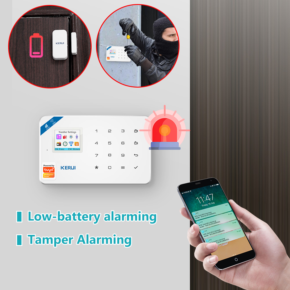 KERUI W181 Alarm System Secutr - Smart Home Cctv recension och pris
