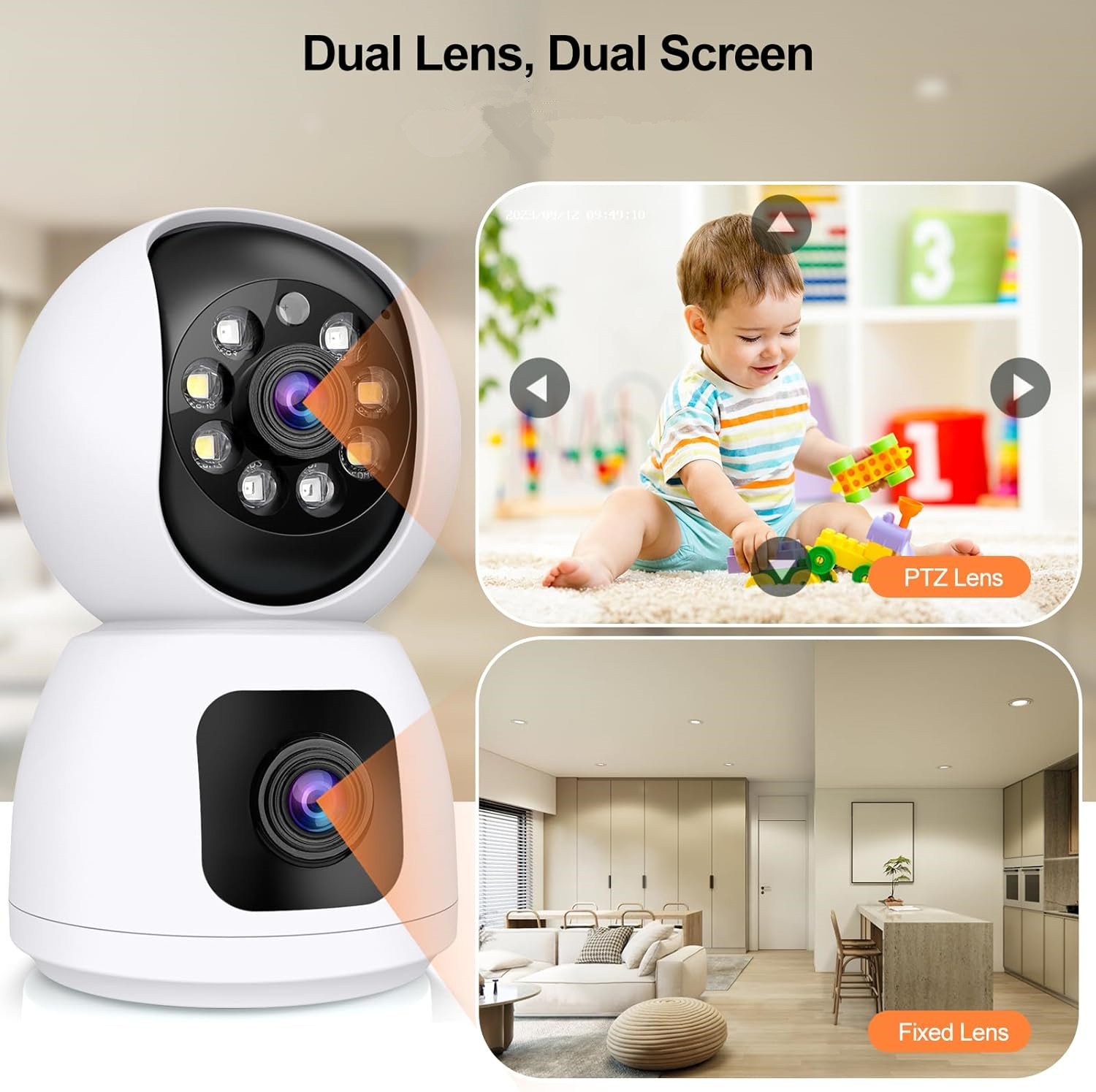 ANSVICAM Tuya Smart 4K 8MP Dua - Smart Home Battery Camera Ezviz recension och pris