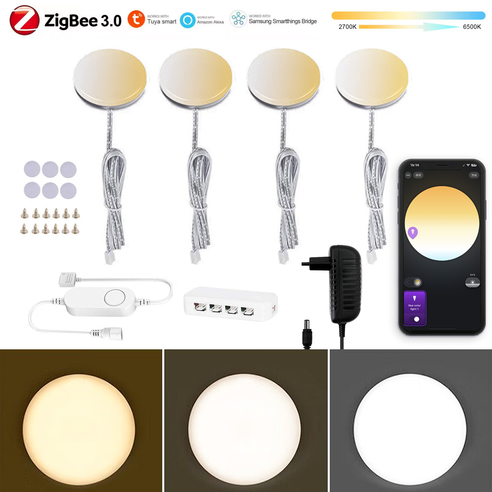 Zigbee 3.0 Round Dual White LE - Alexa Compatible Bulb recension och pris