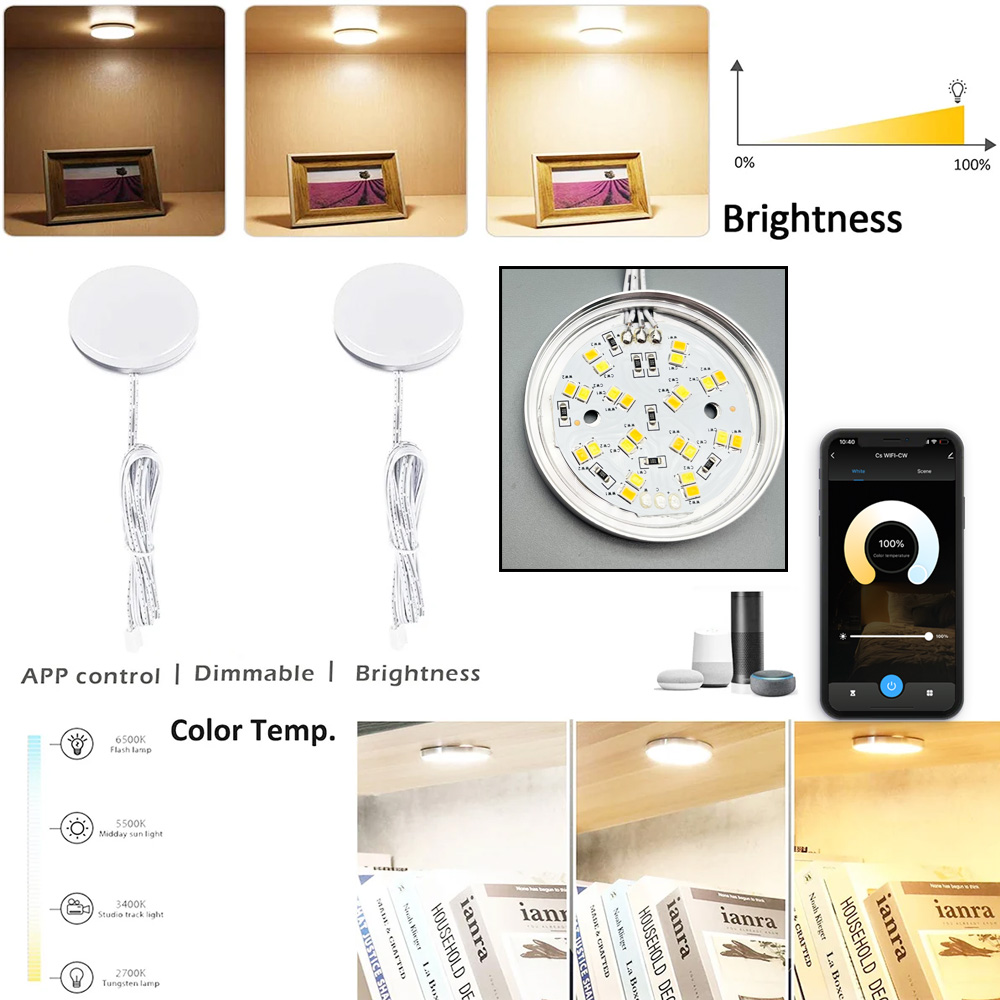 Zigbee 3.0 Round Dual White LE - Alexa Compatible Bulb recension och pris