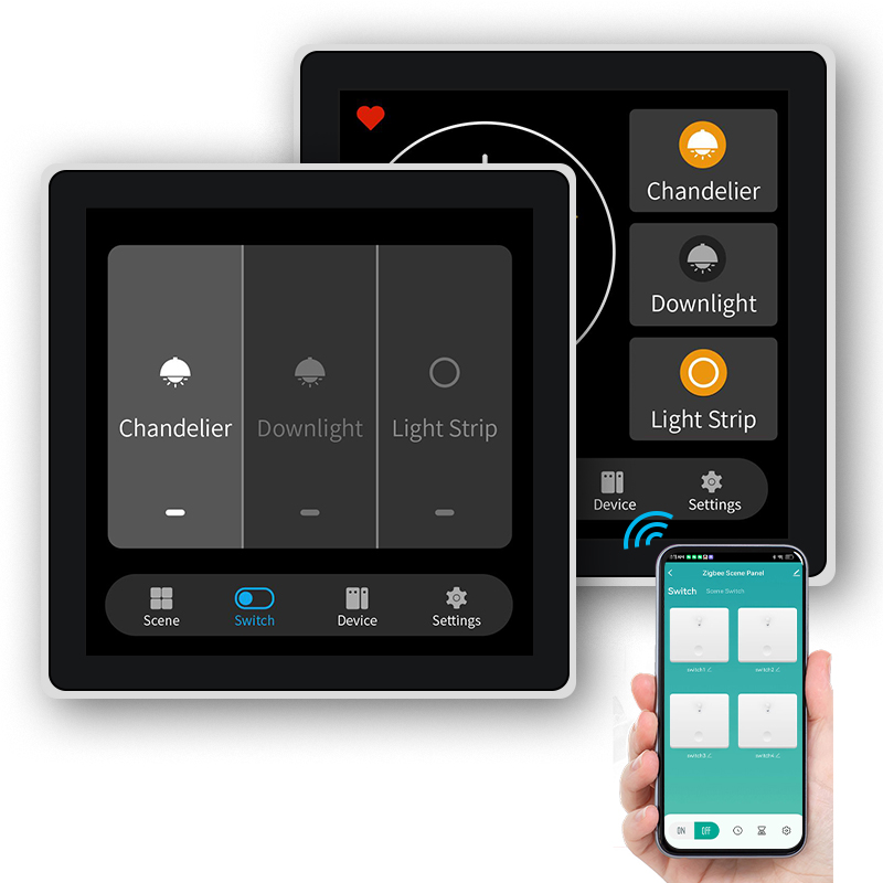 FUERS 4 Inch Touch Screen Mult - Smart Wall Socket recension och pris