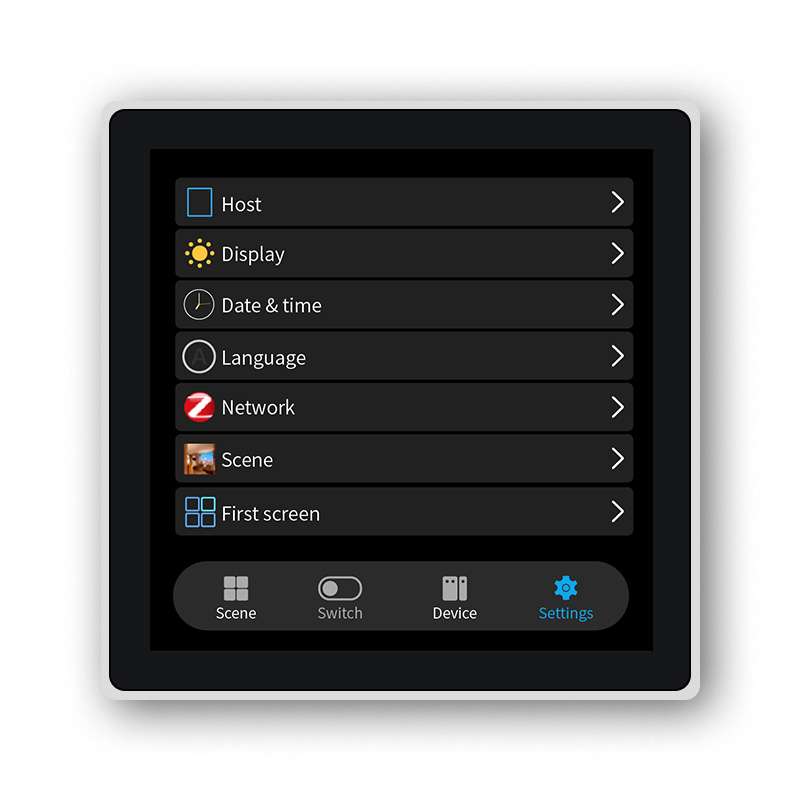 FUERS 4 Inch Touch Screen Mult - Smart Wall Socket recension och pris