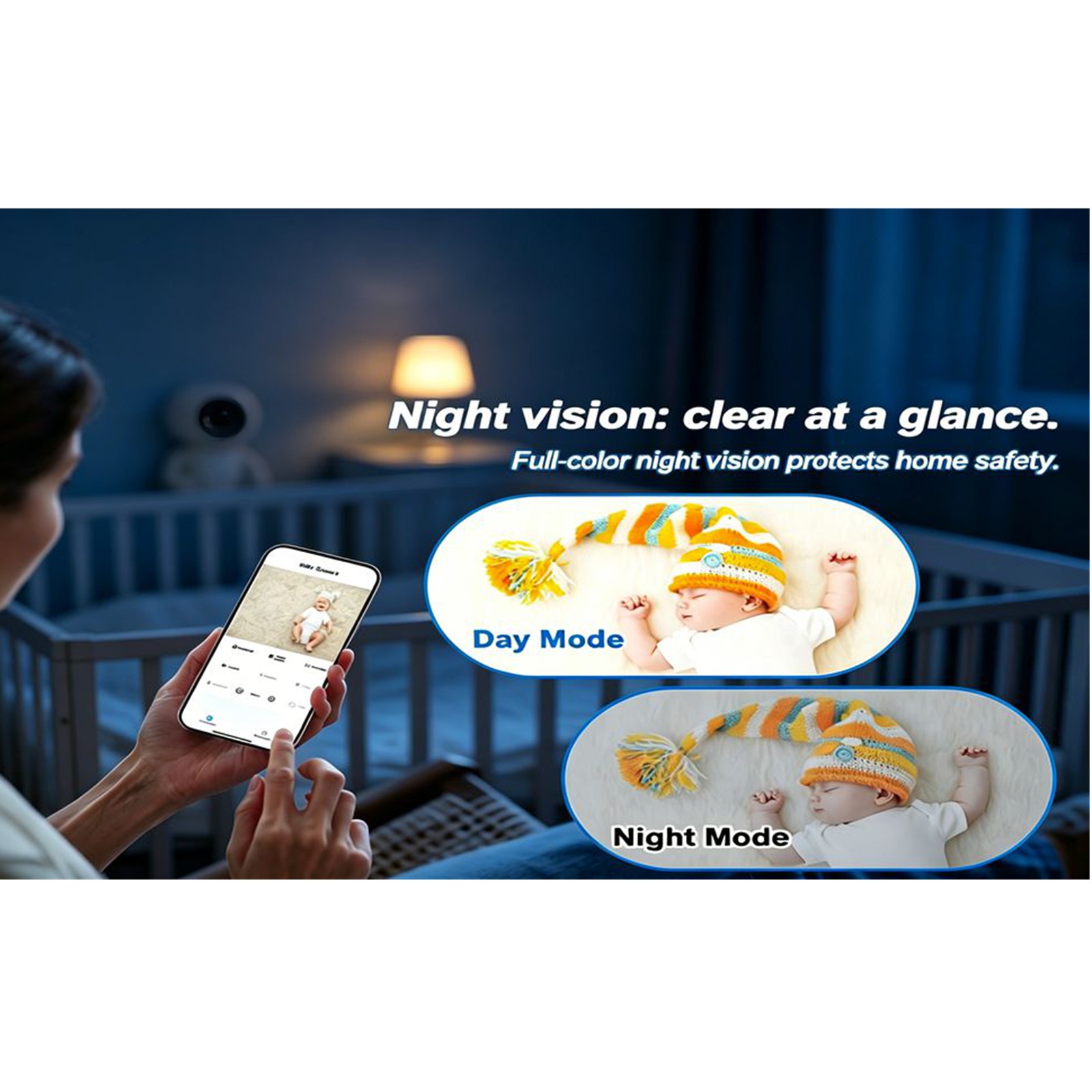 WQ28 WIFI Smart Surveillance M - Smart Home Devices Images recension och pris