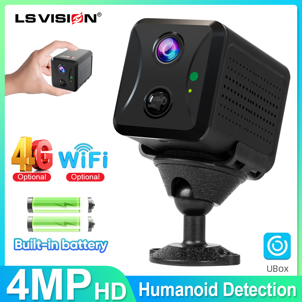 LS VISION Mini Camera 4g Sim C - Smart Home Battery Camera Ezviz recension och pris