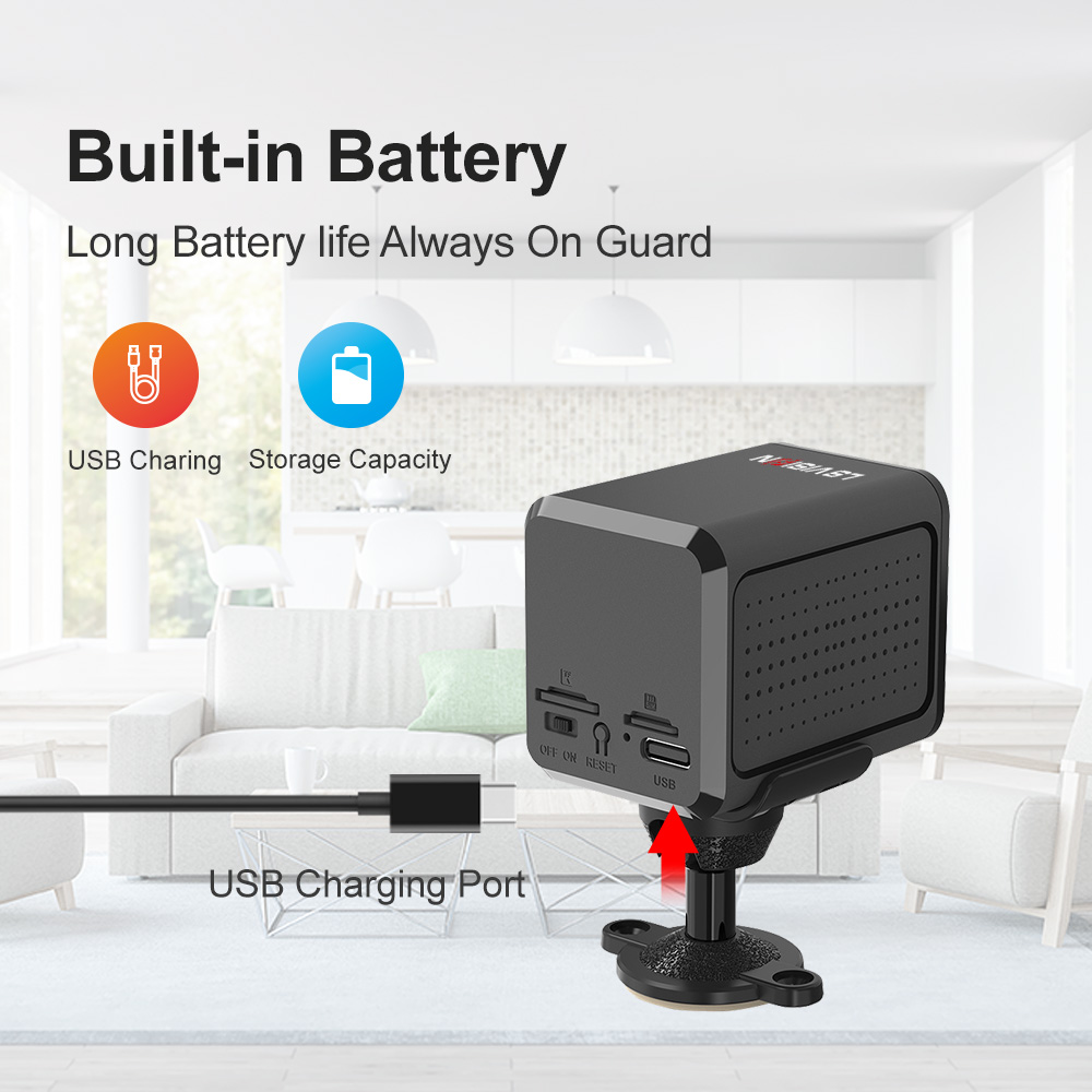 LS VISION Mini Camera 4g Sim C - Smart Home Battery Camera Ezviz recension och pris