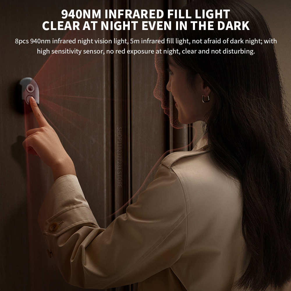Xiaomi Smart Cat eye 2 WiFi Wi - Smart Home Cctv recension och pris