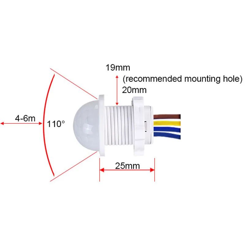 PIR Motion Sensor Detector Sma - Smart Home Matter recension och pris