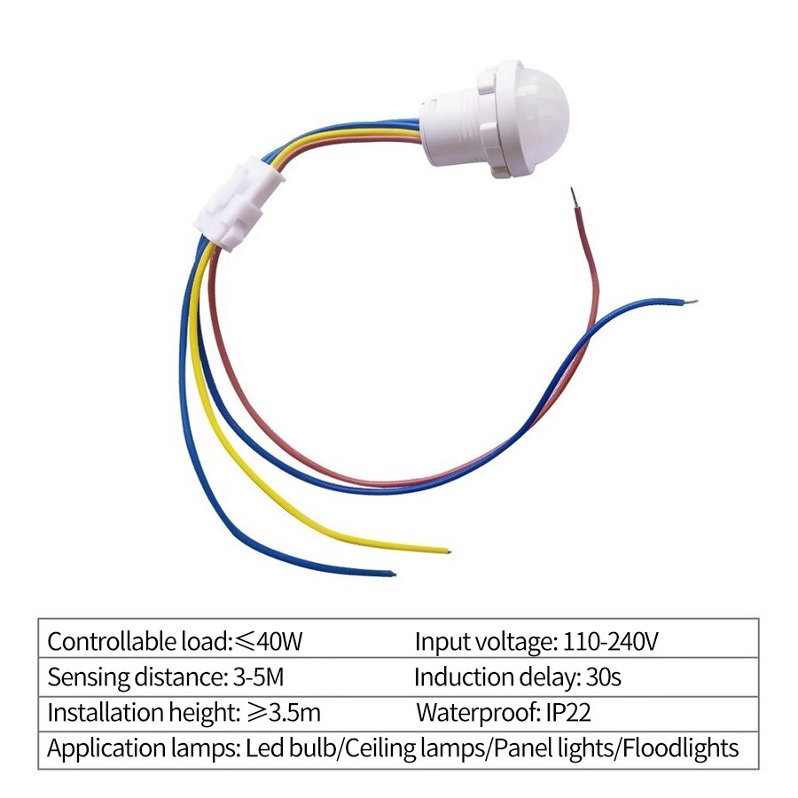 PIR Motion Sensor Detector Sma - Smart Home Matter recension och pris