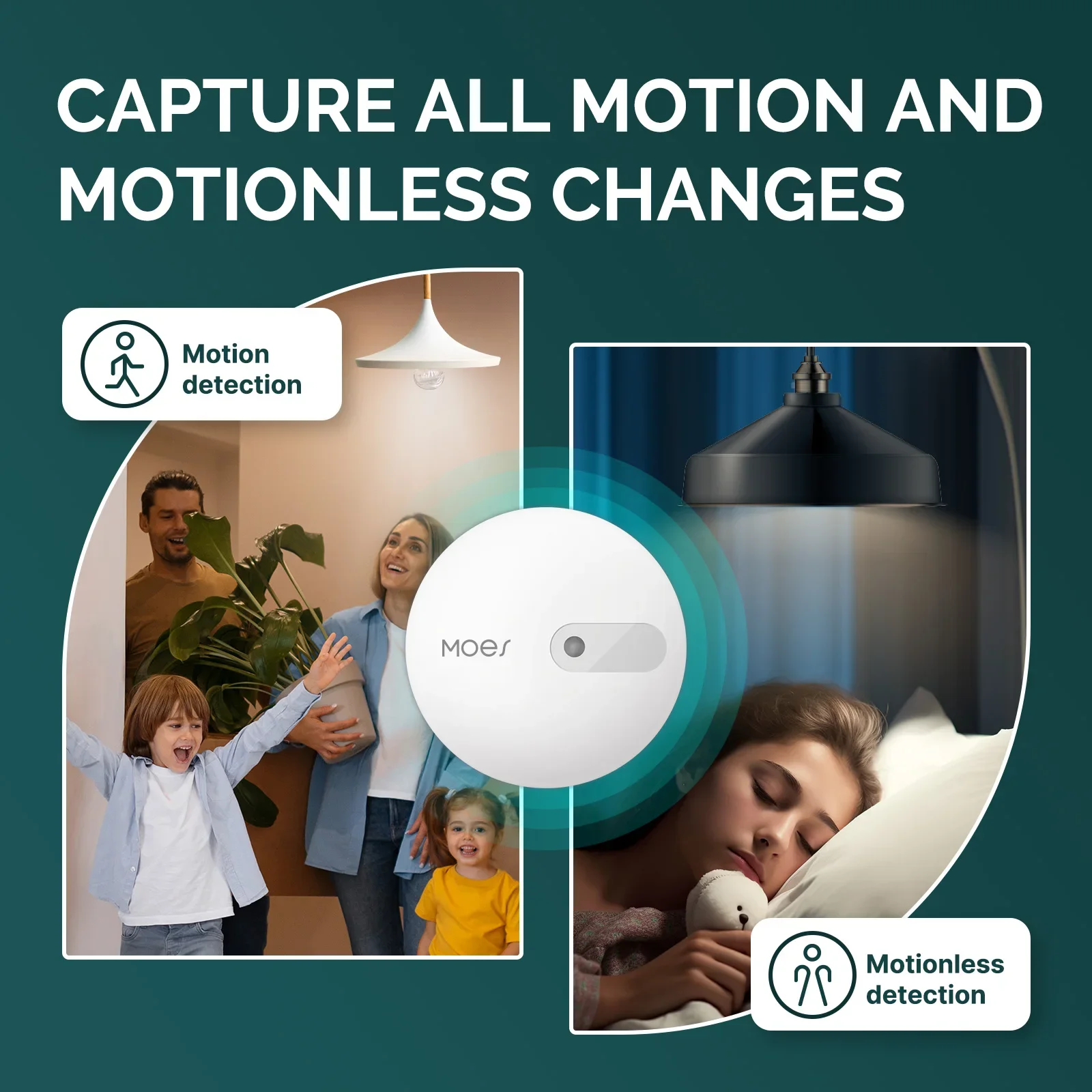 MOES ZigBee Human Presence Sen - Smart Home Moes recension och pris