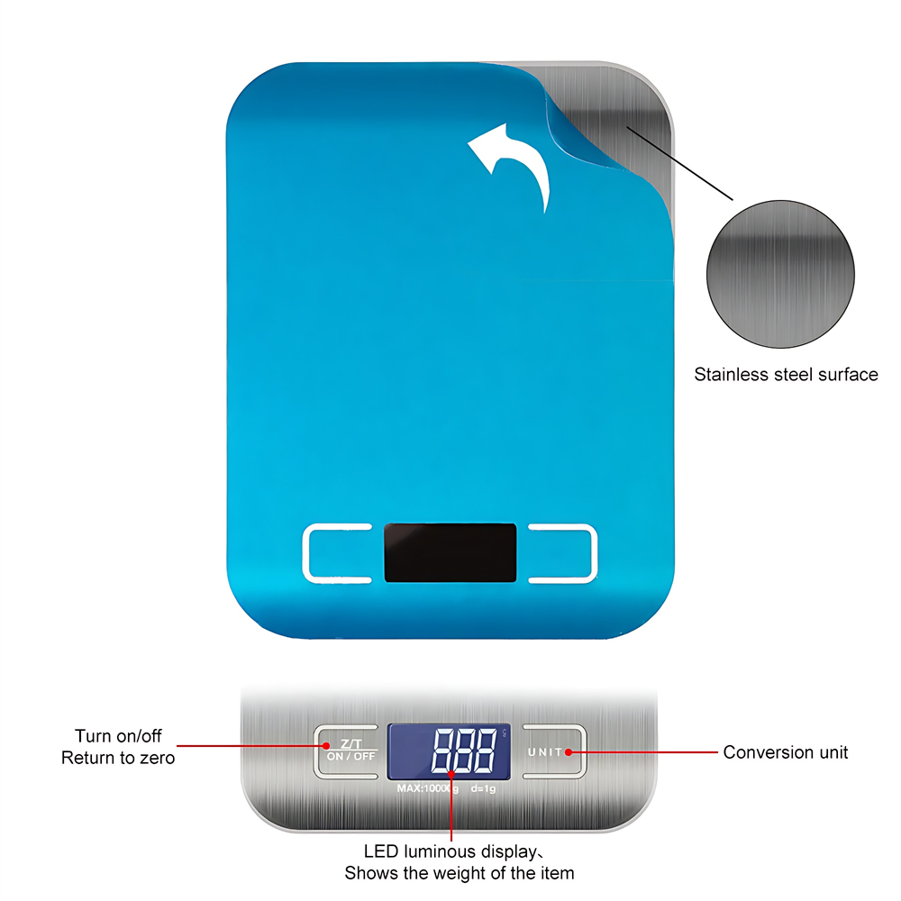5kg/10kg Stainless Steel Elect - Smart Home Utensils recension och pris