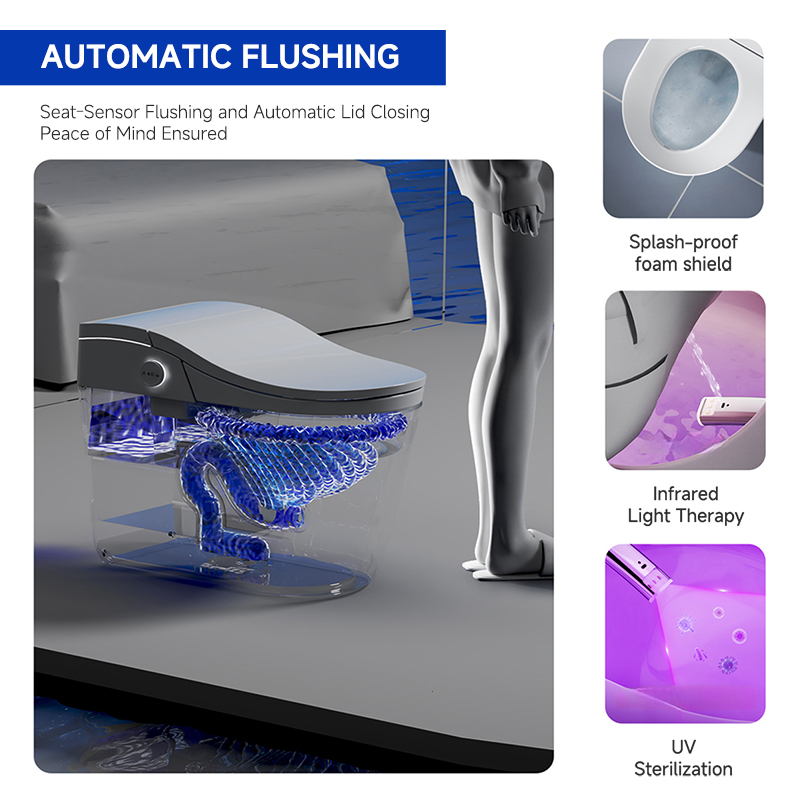 Luxury Square Smart Toilet Aut - Smart Home Hotel recension och pris