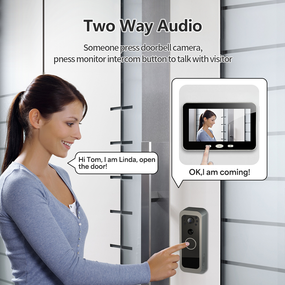 Tuya Smart Life 3MP 2.4G WIFI  - Smart Home Battery Camera recension och pris