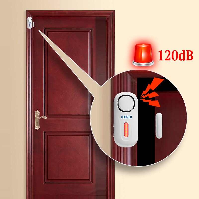 KERUI 120DB Wireless Door/Wind - Smart Home Ecosystems recension och pris