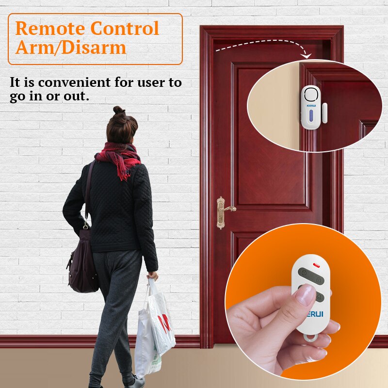 KERUI 120DB Wireless Door/Wind - Smart Home Ecosystems recension och pris