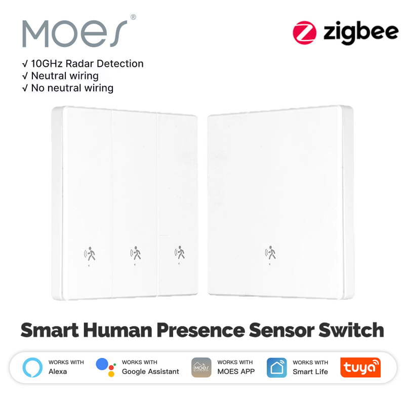 MOES Tuya ZigBee Smart Human P - Smart Home Retrofit recension och pris
