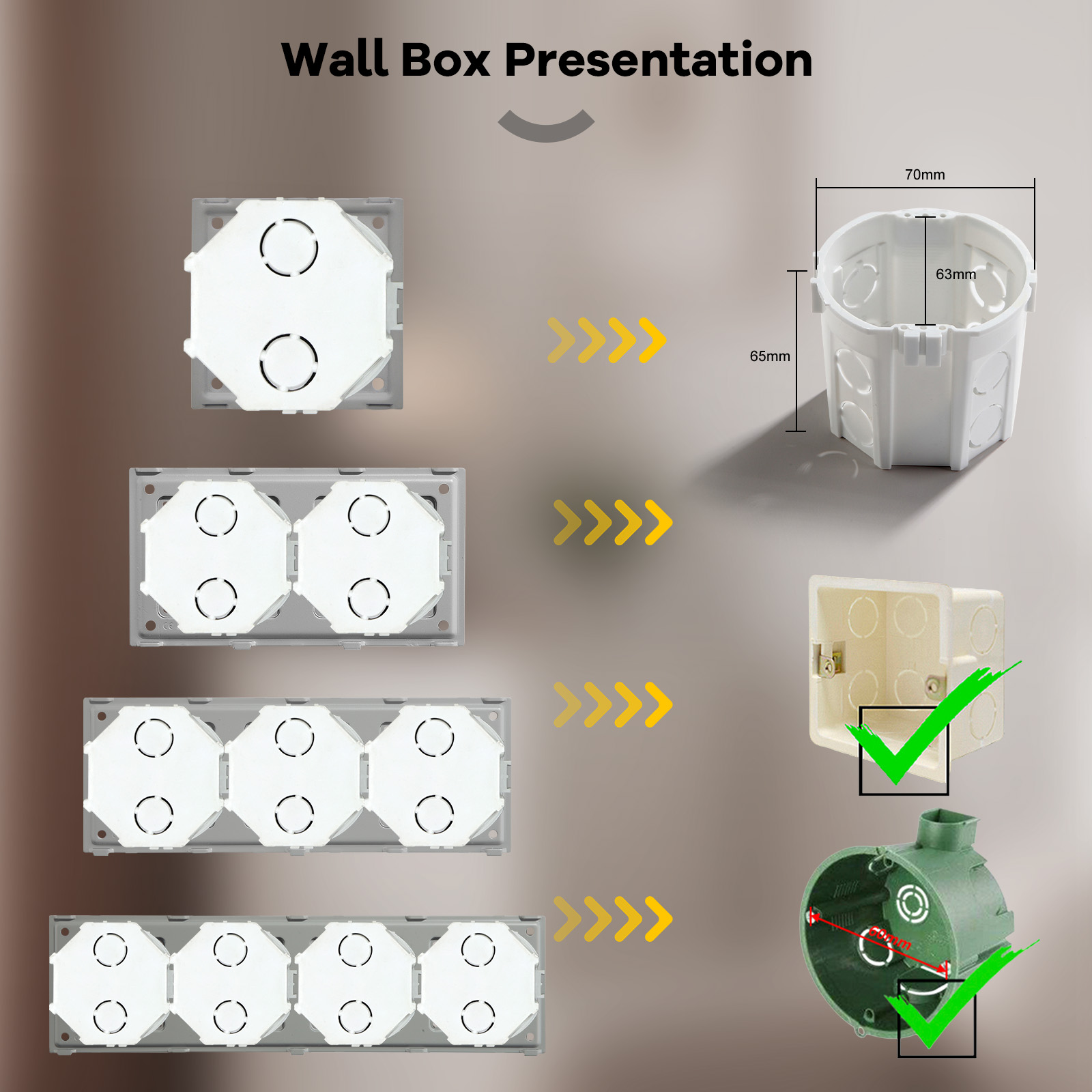 BSEED WIFI Socket Modules Smar - Smart Wall Socket recension och pris