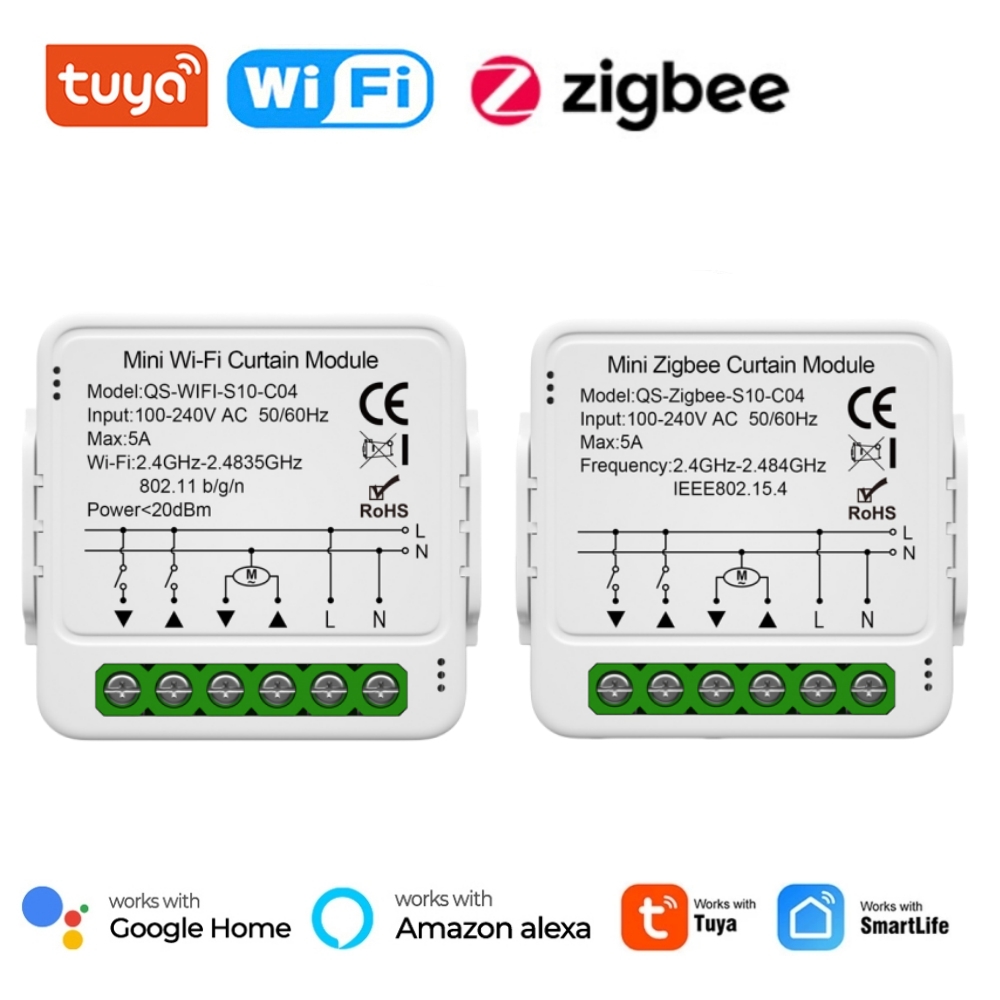 Tuya WiFi Zigbee Smart Curtain - Smart Home Z Wave recension och pris
