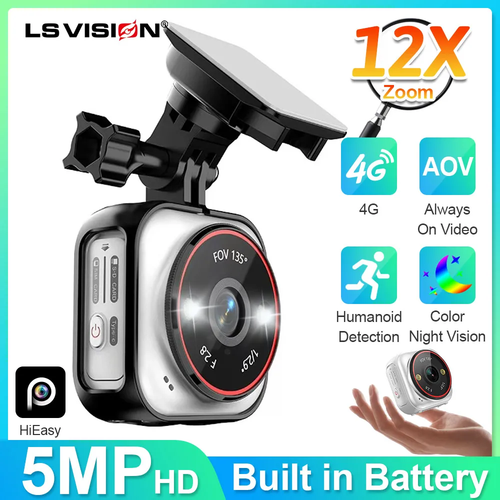 LS VISION 4G SIM Pocket Camera - Smart Home Battery Camera Ezviz recension och pris