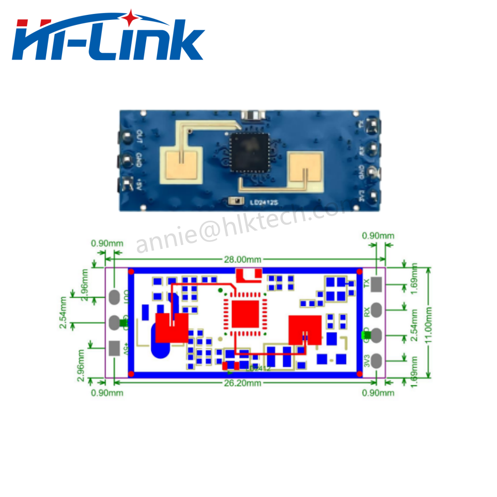 Hilink New HLK-LD2412 24GHz Hu - Smart Home Retrofit recension och pris